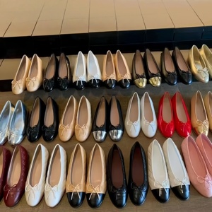 Chaussures plates de ballet décontractées en cuir véritable pour femme, modèle 2026, avec nœud et motif écossais, à enfiler, souples et confortables, pour toutes les saisons (hiver, automne, été) - Product Image 6