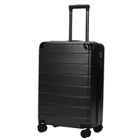 Ensemble de bagages rigides à roulettes tendance pour la vente en gros, avec roues pivotantes à 360 degrés, serrure numérique, grande capacité, légers en ABS