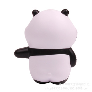 Cute Cartoon <b>Panda</b> Stress Relief <b>Toy</b> Plastic Round Shape Table Decoration Gift - Product Image 5