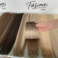 Extensions de cheveux humains Fasimei de qualité supérieure, super double drawn, tissées à la machine, prêtes à être expédiées, cuticules alignées