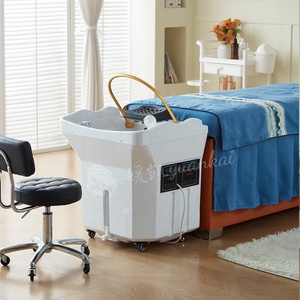 <span class=keywords><strong>Bac</strong></span> à shampoing mobile pour salon de beauté, sans plomberie, avec réservoir d'eau, amovible et portable, pour spa capillaire, disponible depuis l'entrepôt UE - Product Image 4