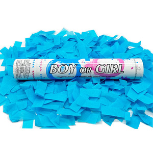 Oferta caliente Fiesta China Popper Confeti Cañón Género Reveal Cannon Biodegradable Confeti Shooter - Product Image 2