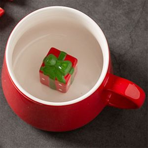 แก้วกาแฟเซรามิกรูปตัวการ์ตูนคริสต์มาส<span class=keywords><strong>3D</strong></span> ขนาด350มล. สำหรับใช้ซ้ำได้ของขวัญตกแต่งบ้านและกาแฟ - Product Image 5