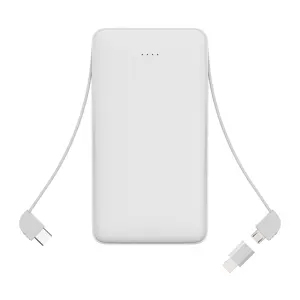 Barato OEM 3 Em 1 Carregador Portátil 5000Mah /10000Mah Banco De Potência