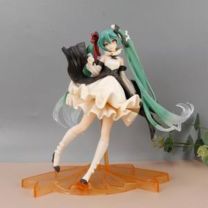 Produits les plus vendus, figurine d'action en PVC de style costume de <span class=keywords><strong>marin</strong></span> mignon Hatsunes M1ku, fille d'anime japonaise - Product Image 6