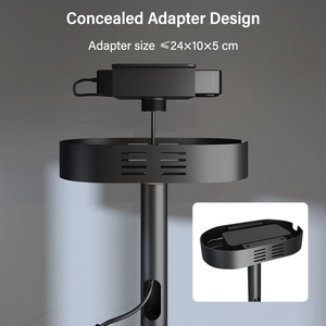 Support de <span class=keywords><strong>plafond</strong></span> universel pour projecteur HEYU, capacité de 15 kg, support réglable en alliage d'aluminium robuste, compatible avec les projecteurs Hisense XGIMI - Product Image 3