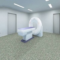 Revêtement de sol en vinyle homogène PVC pour hôpital, résistant aux chocs et insonorisant, 3 mm d'épaisseur, pour salle d'attente
