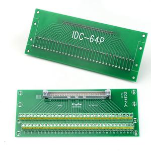 Adaptateur de carte de dérivation IDC64P-c : Connecteur mâle IDC 64 broches vers bornier 64P pour terminaux de relais PLC - Product Image 3