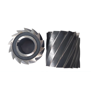 HSS High Speed Steel Cylindrical Gear <strong>End</strong> <strong>Mill</strong> Milling Cutter For CNC Metalworking &amp; Precision Side Milling - Product Image 2