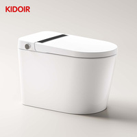 Inodoro Inteligente de Cerámica con Diseño Moderno, Descarga por Aire, Sin Electricidad, Sifón, WC de Una Pieza, Bidé, Limpieza Íntima, Venta al por Mayor