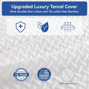 Matelas en mousse à mémoire de forme avec housse en <span class=keywords><strong>Tencel</strong></span> Matelas de lit mi-ferme dans une boîte pour camping-car - Product Image 3