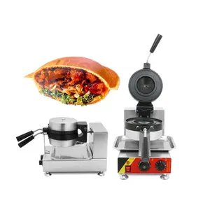 Núm hoạt động chiếc đĩa bay UFO bánh hamburger Báo Chí Ice Cream Panini Maker