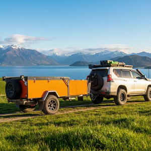 Remorque de camping tout-terrain légère et luxueuse 4x4, pliable vers l'avant, avec plancher rigide, suspension indépendante et cuisine - Product Image 2