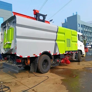 Camión barredor de carreteras DONGFENG 4x2 con función de quitanieves y limpieza de guardrails - Fabricante de vehículos barredores-lavadores - Product Image 5