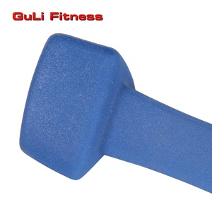Haltères triangulaires multicolores 1/2/3/4/5 kg en fonte recouverte de néoprène PVC, haltères hexagonaux solides en vinyle - Product Image 6