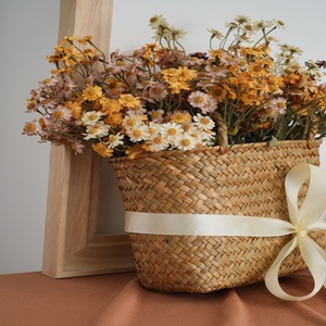 Ramo de Flores Artificiales de Margarita, 30 Cabezas, Flor de Seda, Estilo Natural, Decoración Otoñal para el Hogar, Arreglo para Mesa de Comedor - Product Image 4
