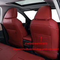 Housses de siège auto en cuir sur mesure pour Toyota Corolla 2014-2019, ensemble complet, accessoires auto imperméables
