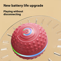 Automatischer springender Ball für Hunde, intelligenter Hundespielball, USB-aufladbar, geeignet für kleine bis mittelgroße Hunde
