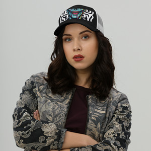 Cappellino Trucker in Tela a 5 Pannelli con Logo Personalizzato Taglia Unica - Product Image 5