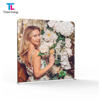 Présentoir de stand de salon professionnel Tian Lang Portable 10x8ft avec cadre de cercle de toile de fond de tissu de Tension et présentoir de pistolets
