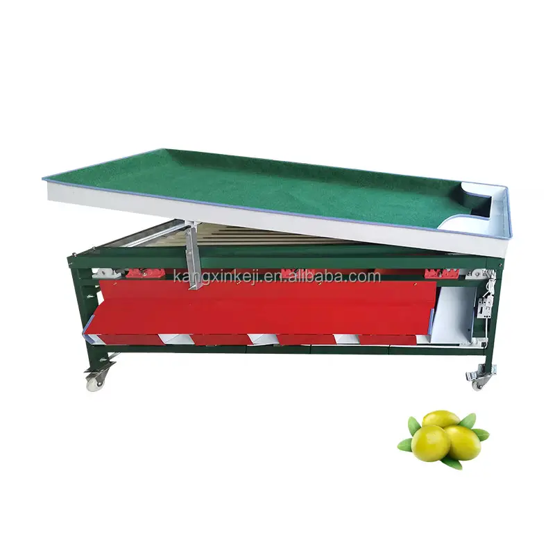 कम कीमत ताजा कीवीफल आम आलू टमाटर स्पेन स्वचालित फल और सब्जी छँटाई मशीन