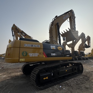 Excavatrice sur chenilles Caterpillar 336D2L d'occasion, 36 tonnes, fabriquée au Japon, CAT 336D2L, grande pelle hydraulique, faible nombre d'heures de travail, bon état - Product Image 2