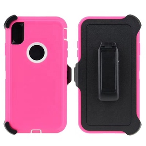 360 độ Multilayer Combo Belt Clip <span class=keywords><strong>Holster</strong></span> Defender trường hợp điện thoại cho iPhone 16 15 14 13 12 11 16e 7 8 XR - Product Image 5