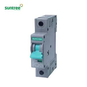 oem mcb switch production line open 3P 4P 60 amp double pole miniature circuit breaker series