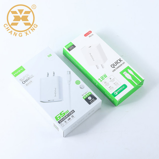 Retail Electronic Machine Game Empty Packaging Boxes Custom White Paper Cell Phone Accessories Box with Clear Window