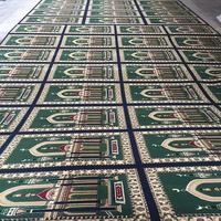 Tapis de prière musulman, tapis avec motif mosquée, pour prière islamique