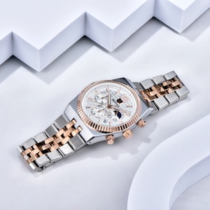 Montre à quartz pour homme BENYAR BY-5225M, multifonction, calendrier, mode, simple, étanche, lumineuse, montre de business, Reloj Hombre - Product Image 3