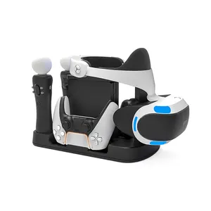 2021 NOVA ps5 vr stand carregador docking station tudo em 1 vr de armazenamento suporte para sony para playstation ps4 ps5 mover