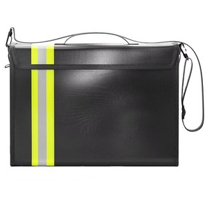 Sacoche ignifuge et étanche pour documents BSCI, 17 x 12 x 5 pouces, avec étui portefeuille, pour la protection des pompiers - Product Image 4