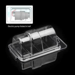 Hộp bao bì nhựa PET trong suốt dạng <span class=keywords><strong>clamshell</strong></span> có thể tùy chỉnh, dùng để đựng phụ kiện phần cứng - Product Image 2