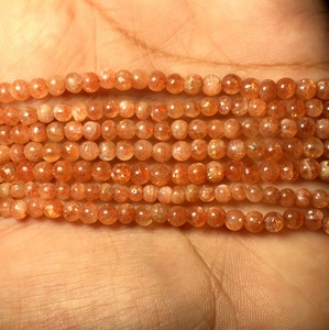 High Quality Loose Sunstone Shape Natural <b>Stone</b> <b>Beads</b> for Jewelry Making Wholesale Price Per Strand for Necklaces and Bracelets - Product Image 3