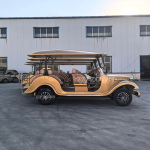 Voiture électrique classique rétro haut de gamme, voiture de tourisme vintage de luxe européenne, idéale pour les stations balnéaires et les attractions touristiques - Product Image 5