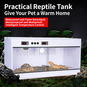 Terrarios <span class=keywords><strong>de</strong></span> PVC para Reptiles <span class=keywords><strong>y</strong></span> Mascotas Exóticas como Dragones Barbudos, Avestruces, <span class=keywords><strong>Serpientes</strong></span>, Tortugas, Aves <span class=keywords><strong>y</strong></span> Erizos - Product Image 3