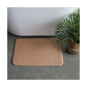 卸売滑り止めバスルームドアマット吸水ドアマットAlfombras De Bano Tappeti Tapis De Sol Bath Rug Linens Foot Mats