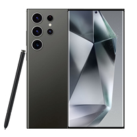 Smartphone 5G Galaxs S24 Ultra à grand écran de 7,3 pouces, débloqué, LTE, Deca Core, Android, téléphone mobile, vente chaude, original et personnalisé