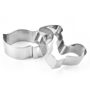 6 pezzi David Star Biscotto Torta Set di stampo personalizzato Cooky in acciaio inossidabile formina per <span class=keywords><strong>biscotti</strong></span> fondente per matrimonio di <span class=keywords><strong>Pasqua</strong></span> - Product Image 3