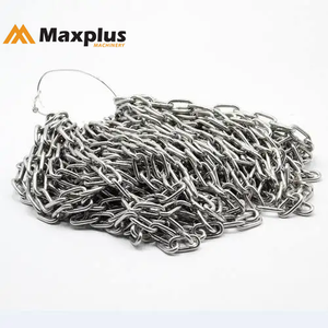 Chaîne de Convoyeur en Acier Inoxydable Forgé MaxPlus 304 316 à Prix de Gros, Chaîne à Maillons Courts Soudés DIN 766, Ancre Marine - Product Image 3