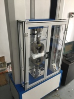 Machine d'essai de traction de 10 tonnes avec couvercle de protection pour barres d'armature en métal