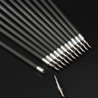 Adaptateurs de pointe de flèche de 5,2 mm pour l'archerie, pour pointes à visser, pointes de chasse, pour arcs composés, classiques et traditionnels