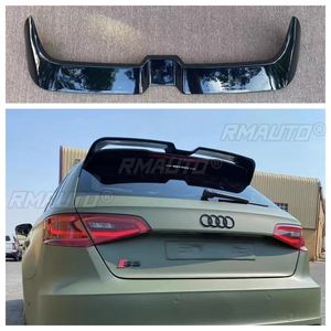 Alerón de techo estilo Oettinger para Audi A3 S3 Hatchback 2014-2020, alerón trasero de plástico ABS de alta calidad para el techo del maletero. - Product Image 1