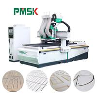 Fabrication de meubles 4x8 pieds gravure automatique 1325 Atc CNC routeur 3 axes nidification travail du bois coupe CNC fraiseuse pour bois