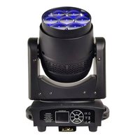 Lampe de lavage LED Equipement DJ 7x40w Zoom RGBW Phare LED DMX 512 Lumières de scène mobiles pour Disco Bar