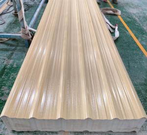 Vente directe d'usine, <span class=keywords><strong>tuile</strong></span> <span class=keywords><strong>de</strong></span> toit trapézoïdale en PVC, <span class=keywords><strong>tuile</strong></span> en plastique isolante thermiquement anti-corrosion ASA <span class=keywords><strong>pour</strong></span> usine et entrepôt - Product Image 4