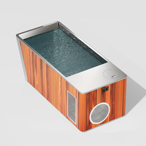 Syochi MEILLEUR Vendeur Baignoire plongeante froide <span class=keywords><strong>en</strong></span> <span class=keywords><strong>bois</strong></span> portable avec revêtement SS #304 pour refroidisseur d'eau pour piscines plongeantes froides avec refroidisseur - Product Image 6