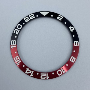 Ceramic <b>Watch</b> Bezel Insert 38mm Replacement Ring for 40mm GMT Sub <b>Case</b> <b>Watch</b> Parts - Product Image 4