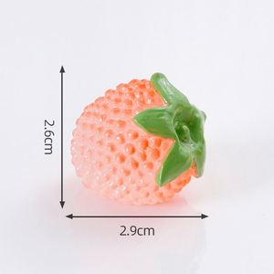 Modelo de Fruta Artificial Luminosa en Miniatura Personalizable, Accesorios DIY, Adorno de Fruta Pequeño y Bonito, Regalo para Llavero de Frutas - Product Image 6